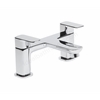 Tavistock Haze 2 Tap Hole Deck Mounted Bath Filler - Chrome