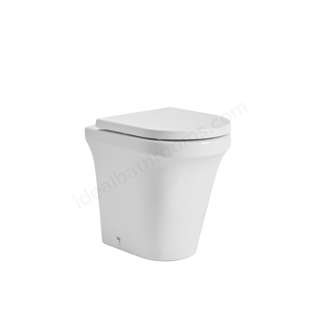 Tavistock Aerial 400mm Back to Wall Toilet Pan - White