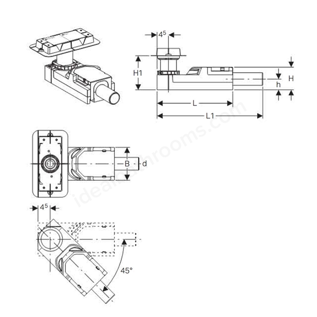 Geberit CLEANLINE Shower Channel Trap Ideal Bathrooms