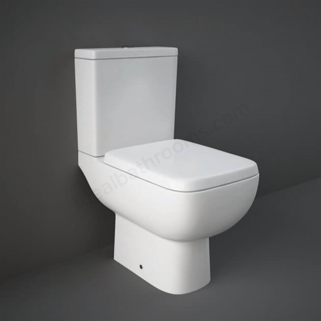 RAK Ceramics Series 600 Close Coupled WC Pan & Cistern - White