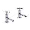 Tavistock Ashmore; Deck Mounted; 2 Tap Hole Basin Mixers (Pair) - Chrome