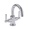 Tavistock Marston; Deck Mounted; 1 Tap Hole Basin Mixer with Click Waste - Chrome