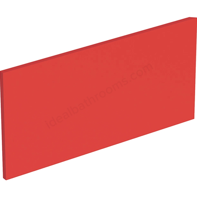 Geberit Bambini Side Panel; For Washing Trough; Upper Basin: Varicor Red No.227