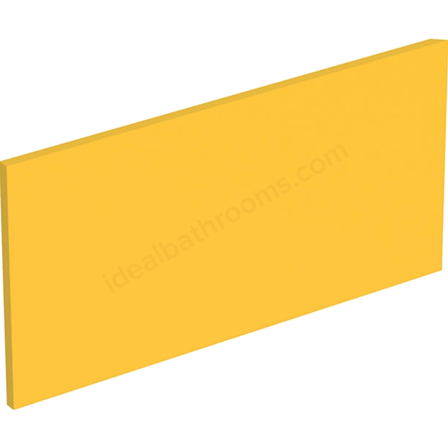 Geberit Bambini Side Panel; For Washing Trough; Upper Basin: Varicor Yellow No.304