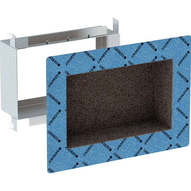Geberit Duofix element for niche storage box; tile-bearing