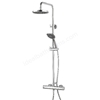 Aqualisa AQ Collection Cool touch round shower column (inc fixing kit) HP - Chrome