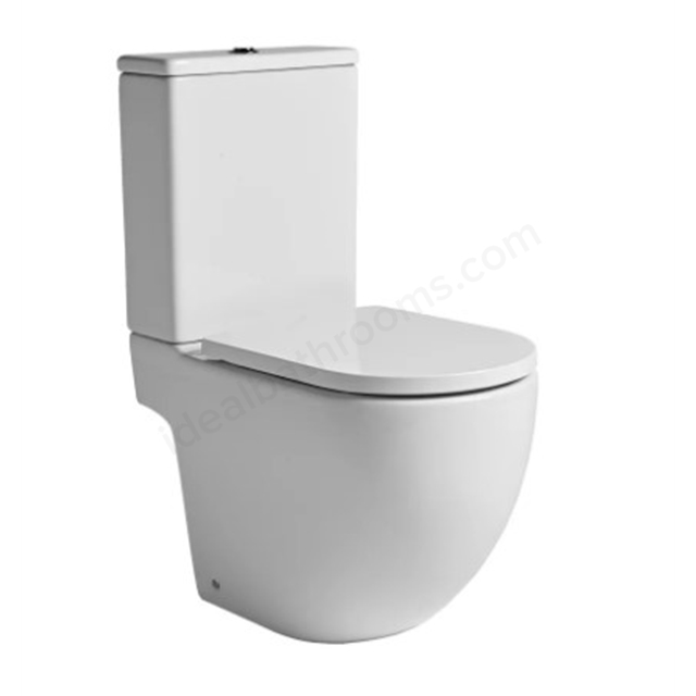 Tavistock Orbit 410mm x 620mm x 365mm Close Coupled WC Pan - White