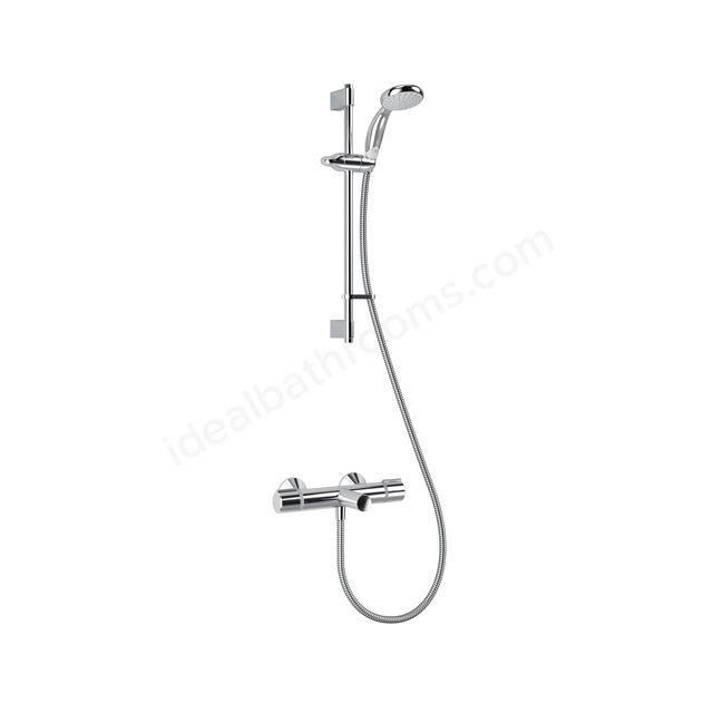 Mira React Wall Mounted Bath Shower Mixer - Chrome