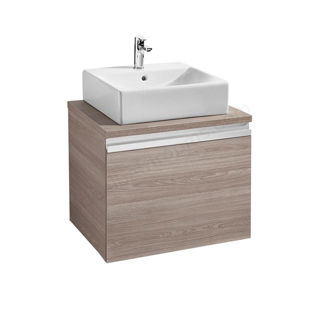 Roca Heima Wall Hung Washbasin Unit Only 1 Drawer 600mm Wide