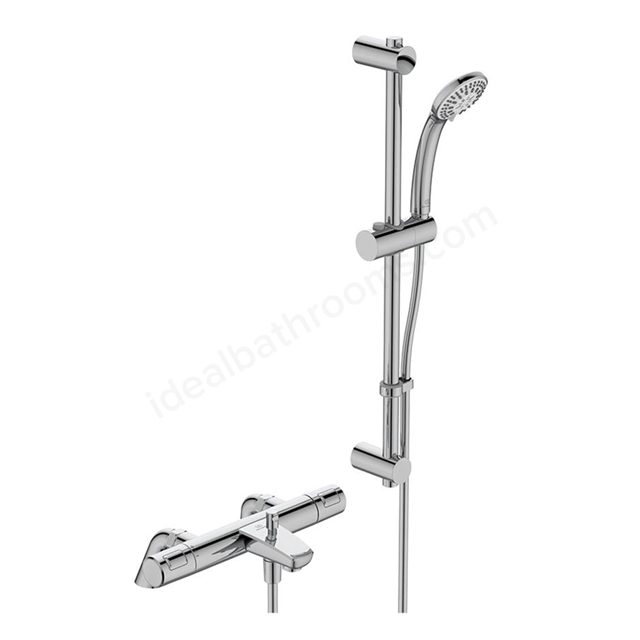 Ideal Standard Ceratherm T25 Thermostatic Rim Mounted Bath Shower Mixer Pack