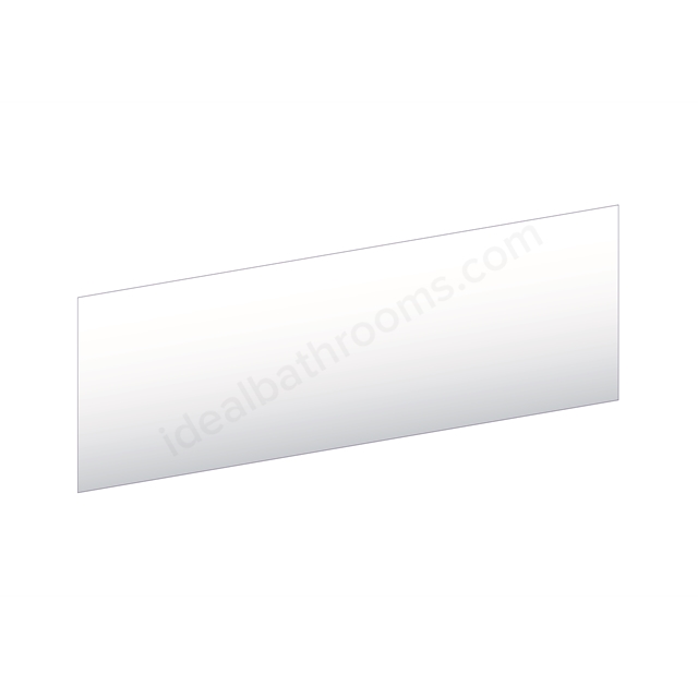 BC Designs Solidblue 1800x560mm Bath Panel - White