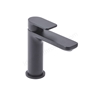 Tavistock Savour; Deck Mounted; 1 Tap Hole Basin Mixer with Click Waster - Black