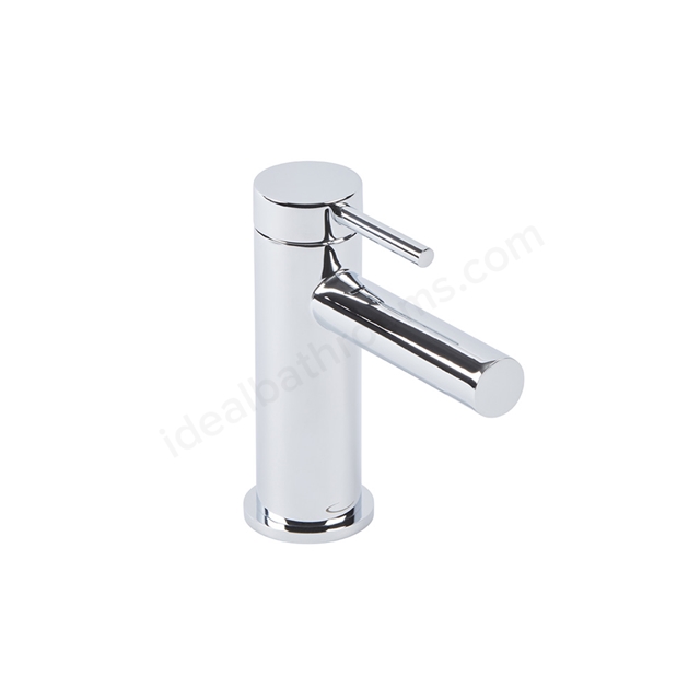 Tavistock Anthem Mini; Deck Mounted; 1 Tap Hole Basin Mixer with Click Waste - Chrome