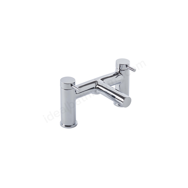 Tavistock Anthem 2 Tap Hole Deck Mounted Bath Filler - Chrome