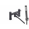 Tavistock Anthem 2 Tap Hole Deck Mounted Bath Shower Mixer - Black