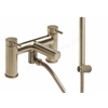 Tavistock Anthem 2 Tap Hole Deck Mounted Bath Shower Mixer - Brass