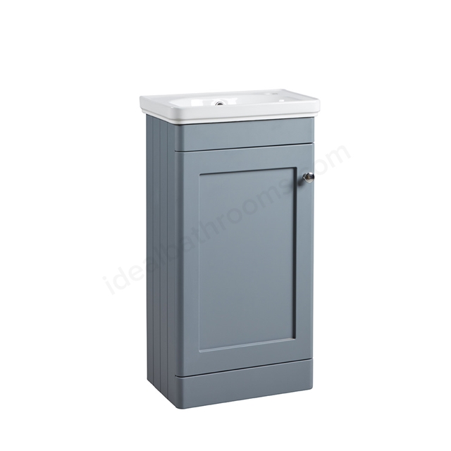 Tavistock Marston 450mm Cloakroom Unit; 1 Door - Matt Spruce