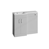 Tavistock Calm 500mm L-Shape Basin Unit - Light Grey (DC12045 required)