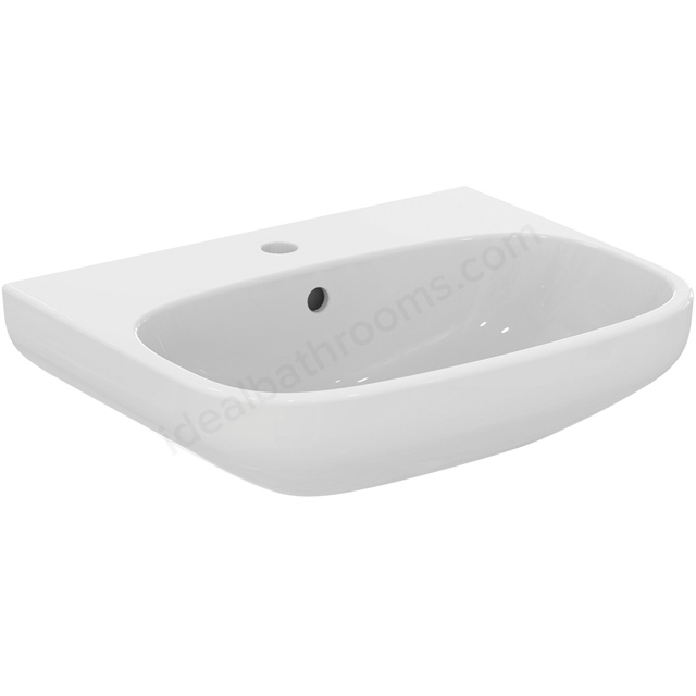 Ideal Standard i.life A Basin; 1 Taphole; 55cm; White