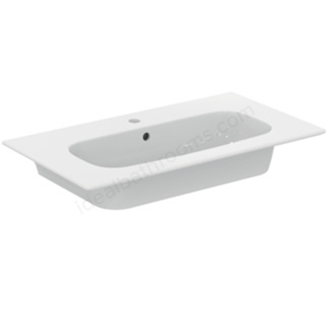 Ideal Standard i.life A Vanity Basin; 1 Taphole; 84cm; White