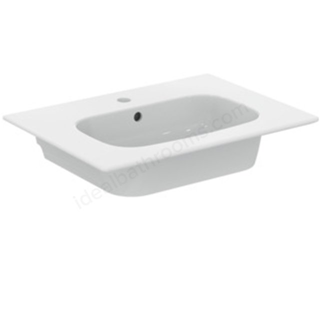 Ideal Standard i.life A Vanity Basin; 1 Taphole; 64cm; White