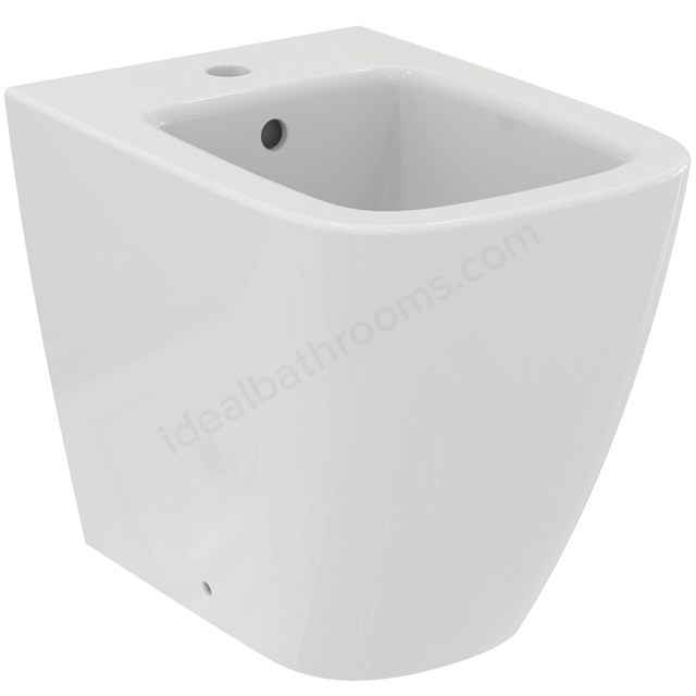 Ideal Standard i.life Compact Back-to-Wall Bidet; 1 Taphole; White