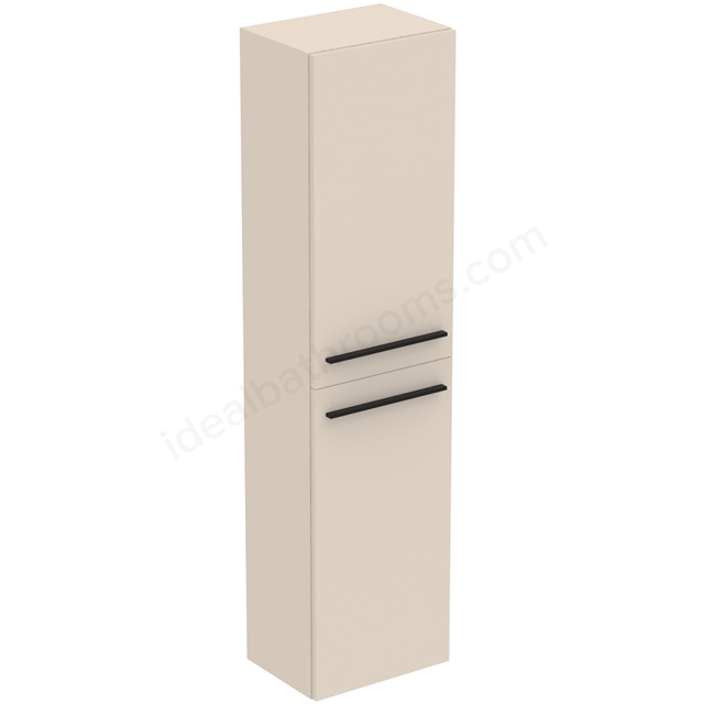 Ideal Standard i.life A Tall Column Unit; 2 Doors; Matt Sandy Beige