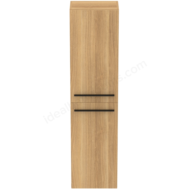 Ideal Standard i.life A Tall Column Unit; 2 Doors; Natural Oak