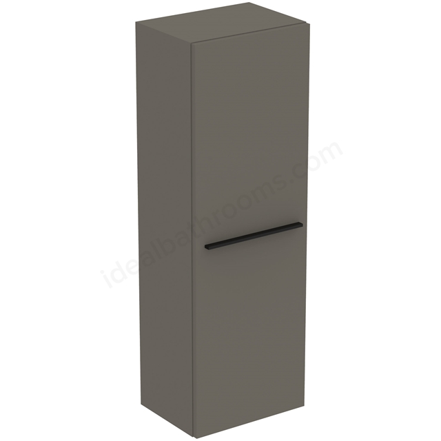 Ideal Standard i.life A Half Column Unit; 1 Door; 40cm; Matt Quartz Grey