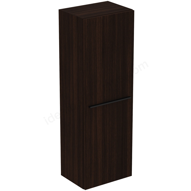 Ideal Standard i.life A Half Column Unit; 1 Door; 40cm; Coffee Oak