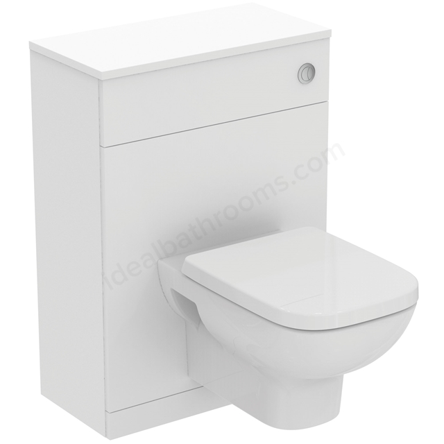 Ideal Standard i.life A WC Unit with Adjustable Cistern; 60cm; Matt White