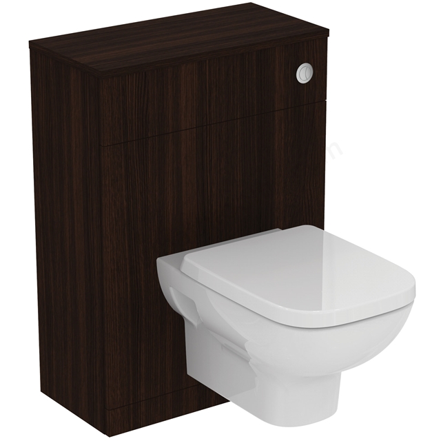 Ideal Standard i.life A WC Unit with Adjustable Cistern; 60cm; Coffee Oak