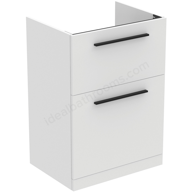 Ideal Standard i.life A Floor Standing Vanity Unit; 2 Drawers; 60cm; Matt White