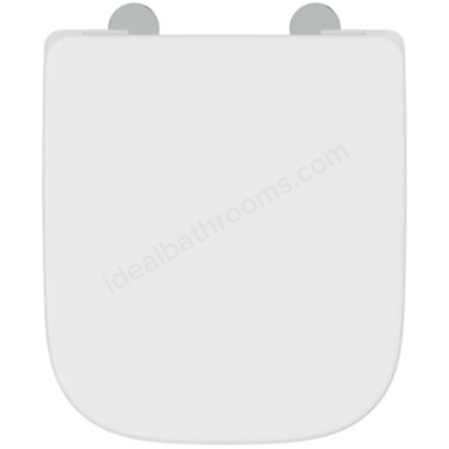 Ideal Standard i.life A & S Slow Close Compact Toilet Seat and Cover; White