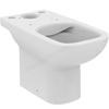 Ideal Standard i.life A Close Coupled Bowl with Horizontal Outlet and Rimless Technology; White