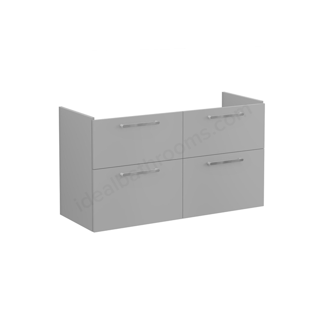 VitrA Root 4 Drawer 800mm Washbasin Unit - Matt Rock Grey