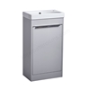 Tavistock Sequence 450mm Vanity Unit; 1 Door - Gloss Light Grey