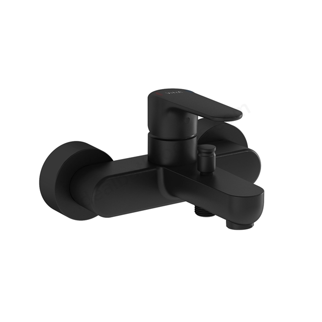 VitrA Root Round Bath Mixer - Matt Black