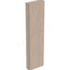 Geberit iCon 1 Door Tall Cabinet 450mm Internal Mirror  Small Projection/Oak/Wood Texture