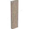 Geberit iCon 1 Door Tall Cabinet 450mm Internal Mirror  Small Projection/Hickory/Wood-Texture