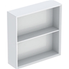 Geberit iCon Square Shelf Unit 450mm   White/High-Gloss