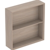 Geberit iCon Square Shelf Unit 450mm   Oak/Wood-Texture