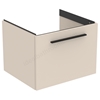 Ideal Standard i.Life B 600mm 1 Drawer Vanity Unit - Matt Sand Beige