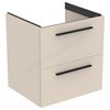 Ideal Standard i.Life B 600mm 2 Drawer Vanity Unit - Matt Sand Beige