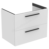 Ideal Standard i.Life B 800mm 2 Drawer Vanity Unit - Matt White