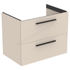 Ideal Standard i.Life B 800mm 2 Drawer Vanity Unit - Matt Sand Beige