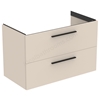 Ideal Standard i.Life B 1000mm 2 Drawer Vanity Unit - Matt Sand Beige