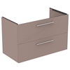 Ideal Standard i.Life B 1000mm 2 Drawer Vanity Unit - Matt Griege