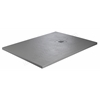 Just Trays Natural Stone 1600mm x 1000mm Shower Tray - Malham Grey