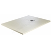 Just Trays Natural Stone 1600mm x 1000mm Shower Tray - Runswick Cream